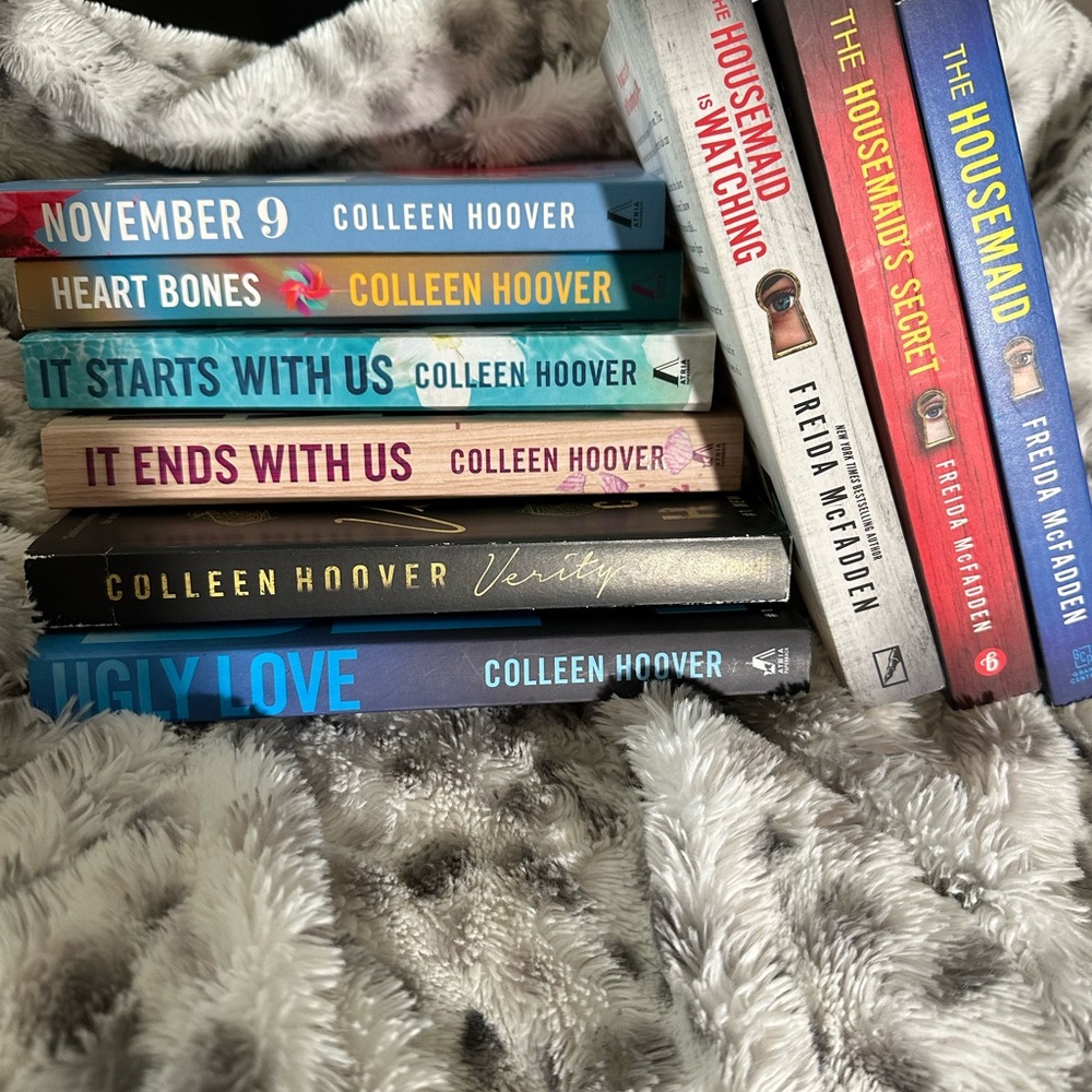 Colleen Hoover and Freida McFadden Book Collection
